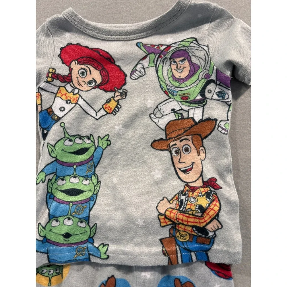 Disney Pixar Toy Story Pajamas Set Woody Buzz Jessie 18M Gray TS156DZSWM
